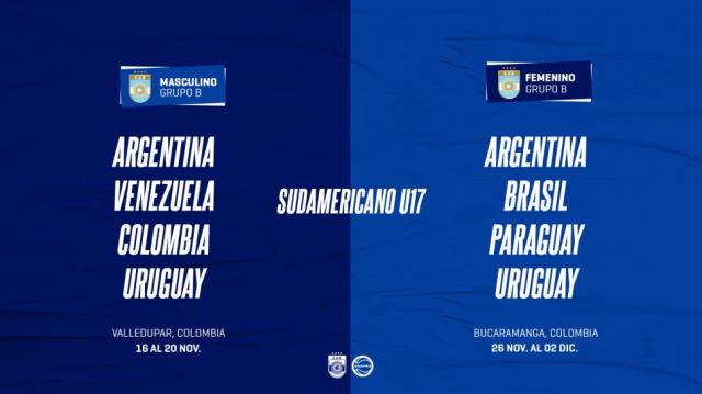 Rivales confirmados para las selecciones U17